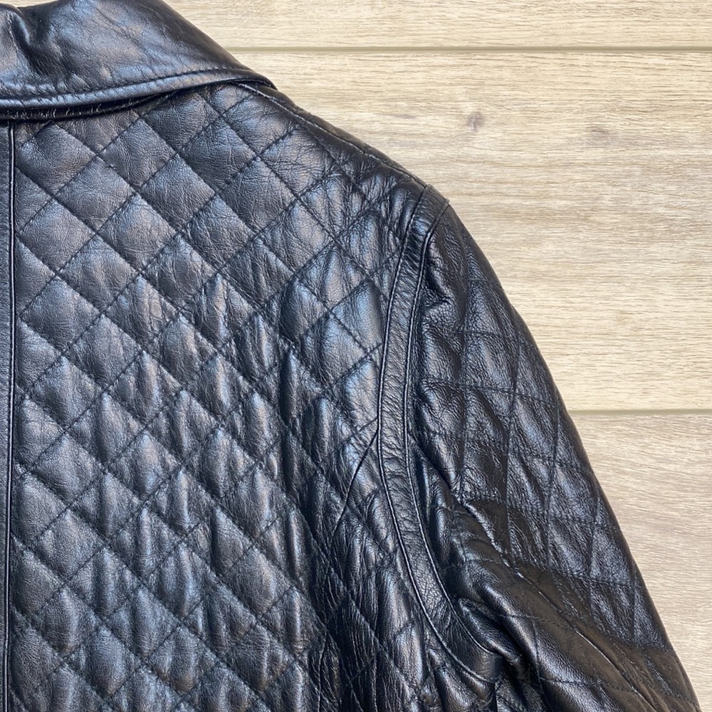 Reaction Genuine Leather Quilted Jacket - Picture 9 of 15